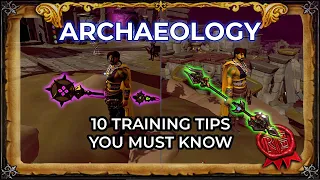 Archaeology Guide 2023 | 1-99 (120+) | 10 Training Tips | Iron Guide | Inq Staff + Spear Tip [RS3]