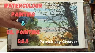 Watercolour Demo & Oil Painting Q&A