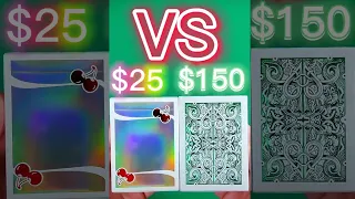 $25 cards VS $150 cards! Who will win?