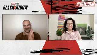 BLACK WIDOW | David Harbour interview | HOT CORN