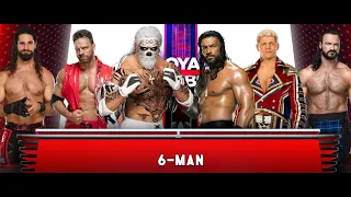 6 man Battle Royal Matchup