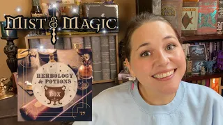 Mist & Magic | Herbology & Potions Box | Harry Potter Unboxing