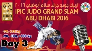 Judo Grand-Slam Abu Dhabi 2016: Day 3