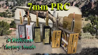 Testing every 7mm PRC factory load I could find!