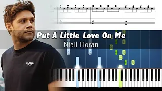 Niall Horan - Put a Little Love on Me - Accurate Piano Tutorial with Sheet Music