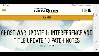 Ghost Recon Wildlands Ghost War Update 1 Interference