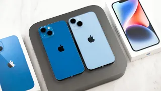 iPhone 14 vs iPhone 13 REVIEW - WORTH THE UPGRADE?