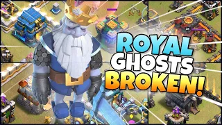 Royal Ghosts are BROKEN at EVERY TOWN HALL LEVEL! Clash of Clans | Royal Ghost Attack Strategies