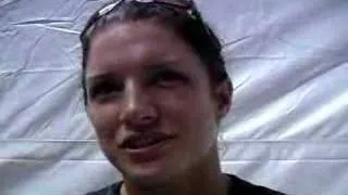 Post Fight Interview With Gina Carano, (Vs Tonya Evinger)