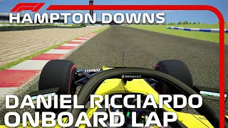 F1 Hampton Downs Motorsport Park | Daniel Ricciardo Onboard