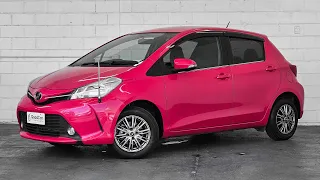 PINK 2014 Toyota VITZ