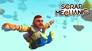 ВЫЖИВАЮ в ВОЗДУХЕ 💥ЧЕЛЛЕНДЖ в SCRAP MECHANIC