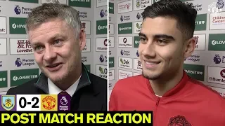 Solskjaer & Pereira react to Turf Moor win | Burnley 0-2 Manchester United | Premier League 2019/20