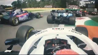 Kubica overtaking Russell in Eeeeee Fashion.