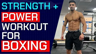 Strength and Power Workout for Boxing