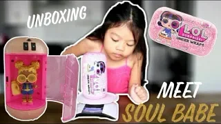 LOL Surprise Under Wraps Eye Spy Series | Unboxing Soul Babe from Retro Club!