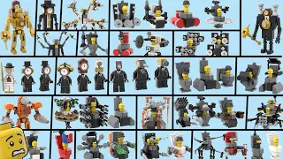 All skibidi toilet multiverse Lego: Every Character! (all episodes 001 - 016)