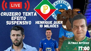 CRUZEIRO PROTOCOLA EFEITO SUSPENSIVO DE PEZZOLANO - RONALDO RESPONDE A MÍDIA - NOTÍCIAS DO CRUZEIRO