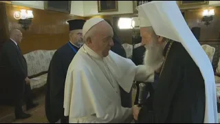 El Papa visita Bulgaria