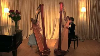 Debussy - Danses sacrée et profane. Harp duo - A. Andrushchenko, A. Sadikova