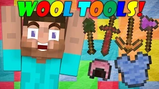 Почему нет инструментов из шерсти в майнкрафте!?/Why Wool Tools Don't Exist - Minecraft