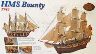 Модель корабля HMS Bounty 1783 #boat #ship