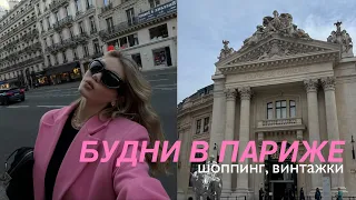 PARIS VLOG 2. Шоппинг в Европе / винтажные магазины, Zara, H&M