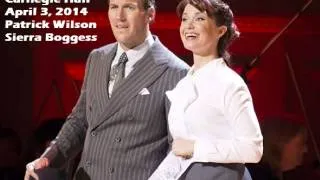 Guys and Dolls - Carnegie Hall - I've Never Been in Love Before - Patrick Wilson - Sierra Boggess