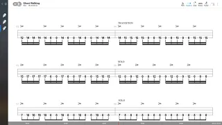 Lamb Of God - Ghost Walking (BASS TAB PLAY ALONG)