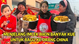 KEPASAR DESA BELI BEBERAPA PERLENGKAPAN IMLEK & BIKIN KUE LAGI UNTUK BAGI BAGI KE ORANG CHINA