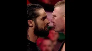 Seth Rollins attacks the 🥎s of Brock Lesnar 🥴 #wwe #shorts #trending #viral #wrestling