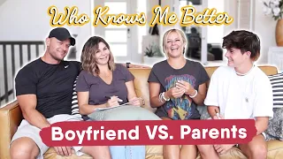 Who Knows Me Better Boyfriend VS Parents