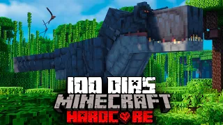 Sobreviví 100 días En Un Apocalipsis de Dinosaurios En Minecraft HARDCORE... Esto sucedió
