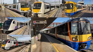 Trains At Stratford Regional (Great Eastern Mainline) Re uploaded