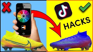 Testing Viral TikTok ⚽ Football Soccer Life Hacks!