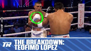 How Teofimo Lopez Uses His Speed and Unorthodox Style To Become King of 140s | THE BREAKDOWN