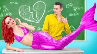 Mermaids at College! / College Crush!