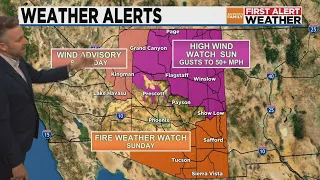 Windy weather coming to Phoenix