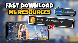 HOW TO FAST DOWNLOAD ML RESOURCES LATEST PATCH | MANUAL DOWNLOAD ML RESOURCES LATEST