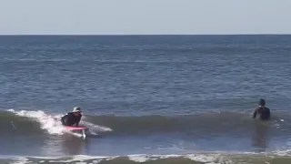 Surf Example Longboard - Finfirst Takeoff