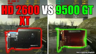 Radeon HD 2600 XT vs GeForce 9500 GT DDR2  Test In 12 Games (No FPS Drop - Capture Card)