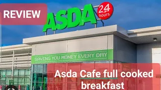 Asda cafe Breakfast review and update on setting up the business