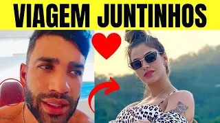 Gusttavo Lima e Andressa Suita VIAJARAM JUNTINHOS em passeio de lancha com os filhos?. Confira!