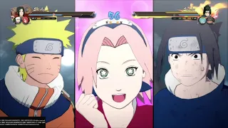 Team 7 (young) VS Team Taka      #anime  #gamingvideos #gam