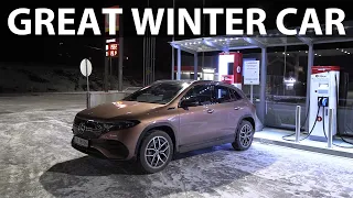 Mercedes EQA 350 4Matic Geilo test