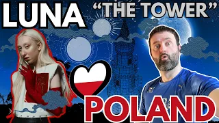 🇵🇱 Luna "The Tower" ANALYSIS & REACTION | Poland | Eurovision 2024