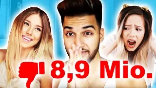 SONGS mit den meisten DISLIKES auf YOUTUBE!!!