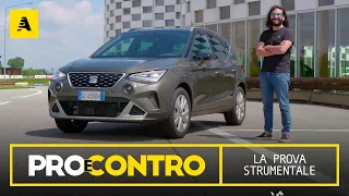 Seat ARONA (meglio di VW T-Cross?) | PROVA STRUMENTALE - PRO e CONTRO