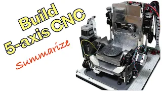 DIY CNC How to Build 5 axis CNC 【Summarizes】