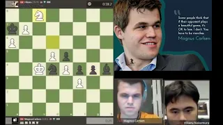 Unexpected Endgame By Magnus Carlsen 🔥😮|| Magnus Vs Hikaru Nakamura